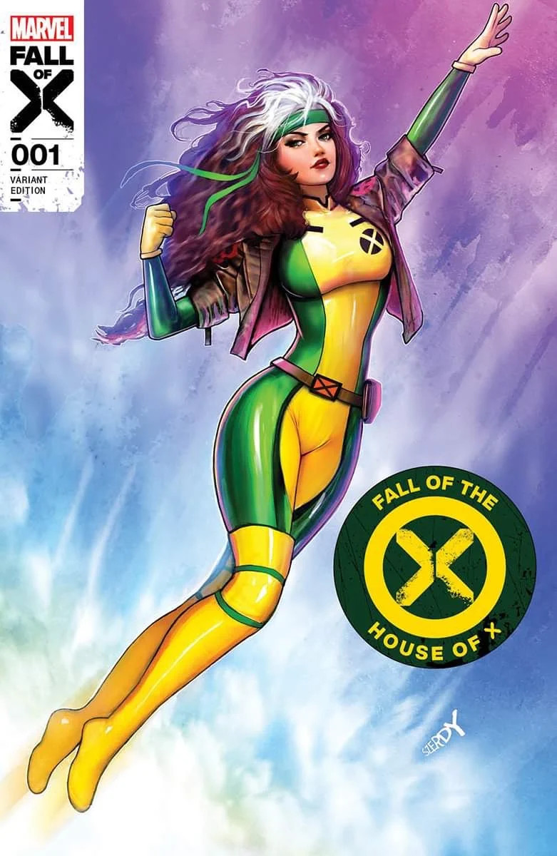 Fall of the House of X #1 SIGNED Nathan Szerdy Exclusive Variant Rogue Marvel