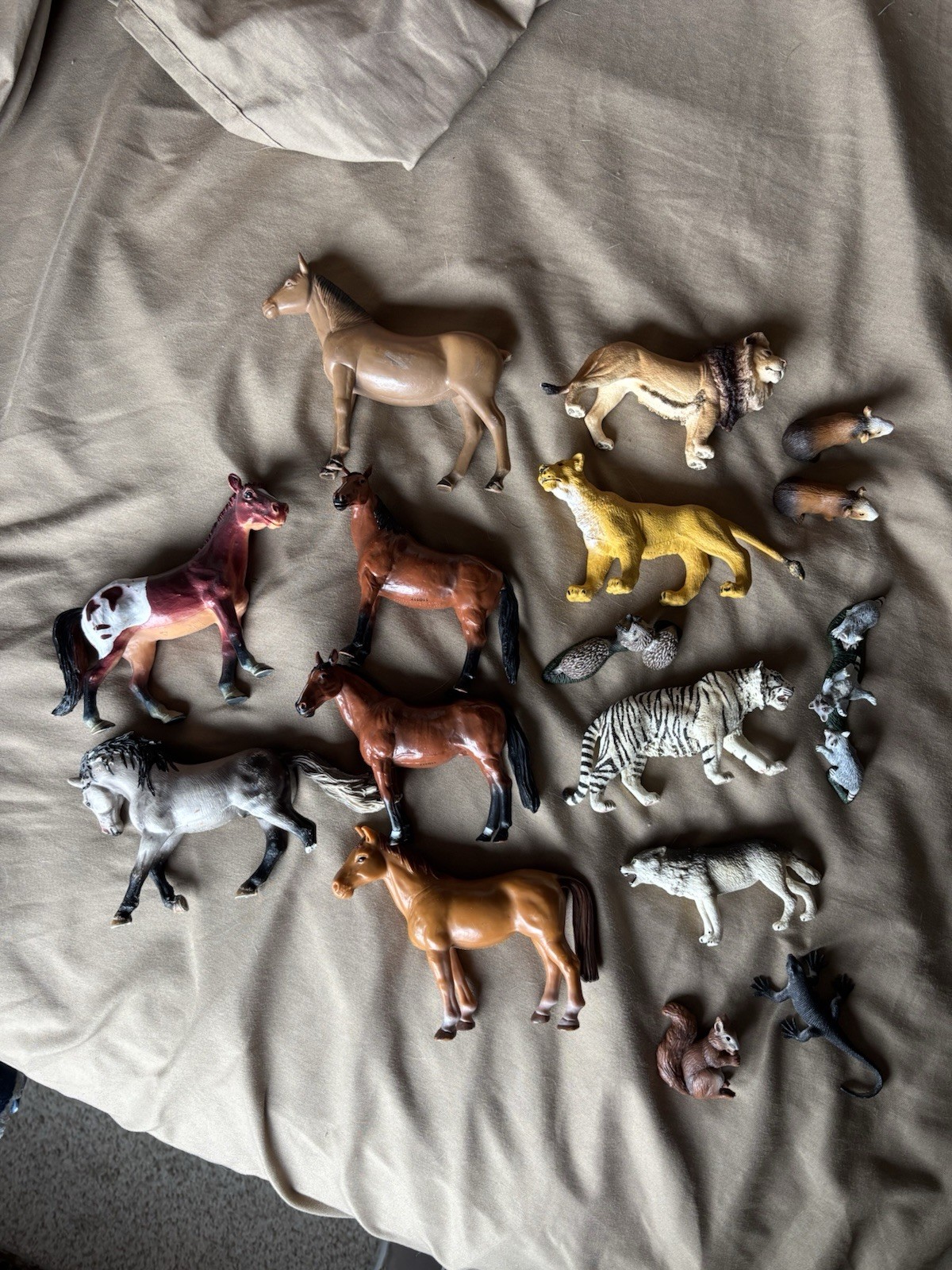 Mixed Lot of Schleich and Other brand animals