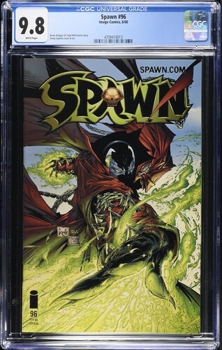 CGC 9.8 SPAWN #96 .. TODD MCFARLANE .. 2000 ..
