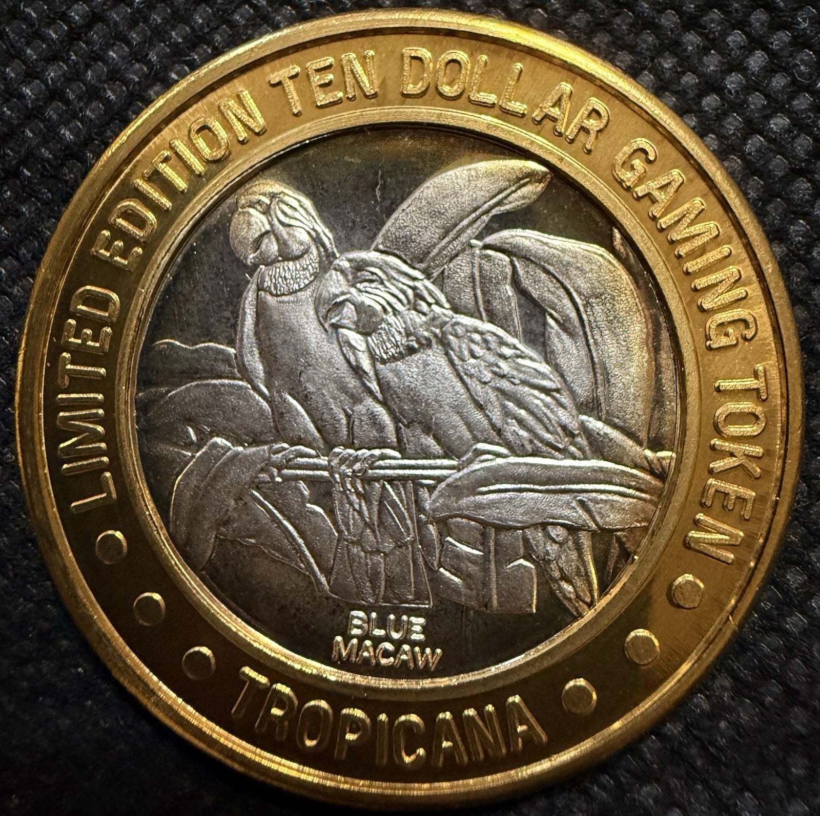 TROPICANA HOTEL & CASINO VERY RARE Limited Edition 999% .6 Oz Pure Silver Strke