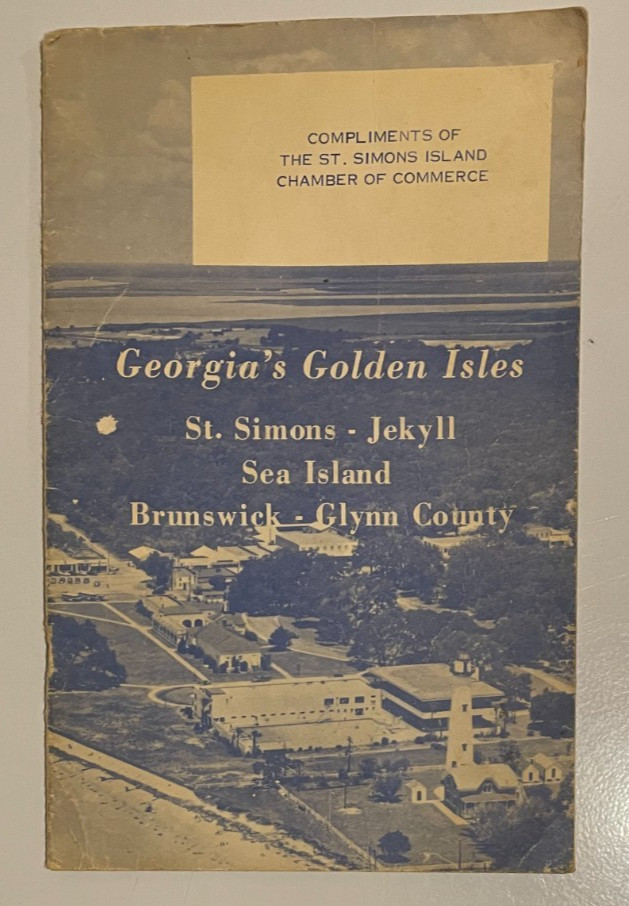 Vintage Georgia's Golden Isles Travel Brochure History Facts Route 17 24 pages Vintage Georgia's Golden Isles Travel Brochure History Facts Route 17 24 pages