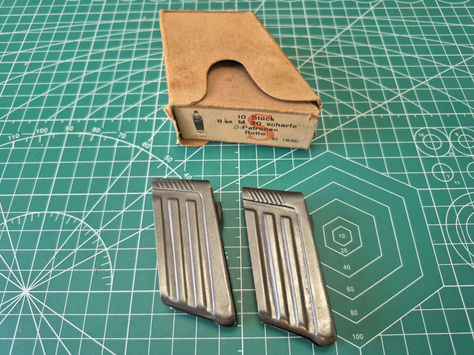 Steyr Mannlicher M95 Clips Original WW2 Era 8x56r/8x50r \
