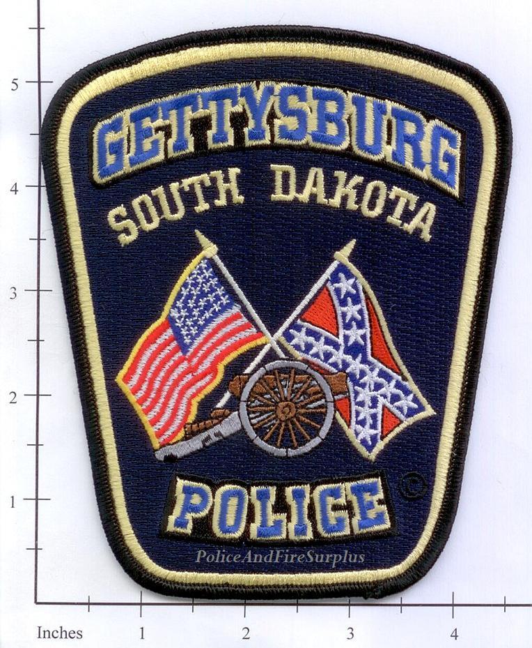 South Dakota - Gettysburg SD Police Dept Patch v1