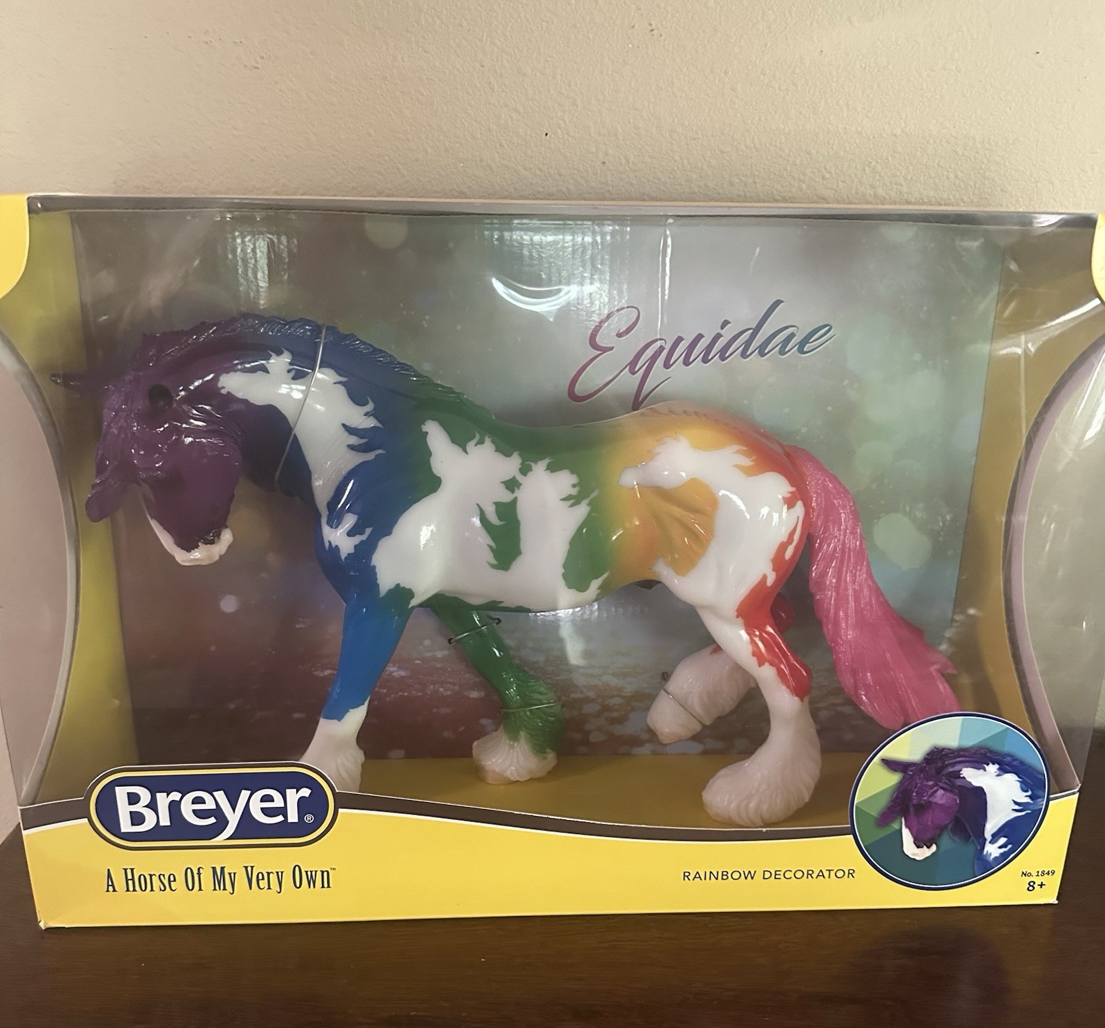 New Breyer Horse Equidae Glossy Rainbow Othello Wintersong Decorator NIB New Breyer Horse Equidae Glossy Rainbow Othello Wintersong Decorator NIB