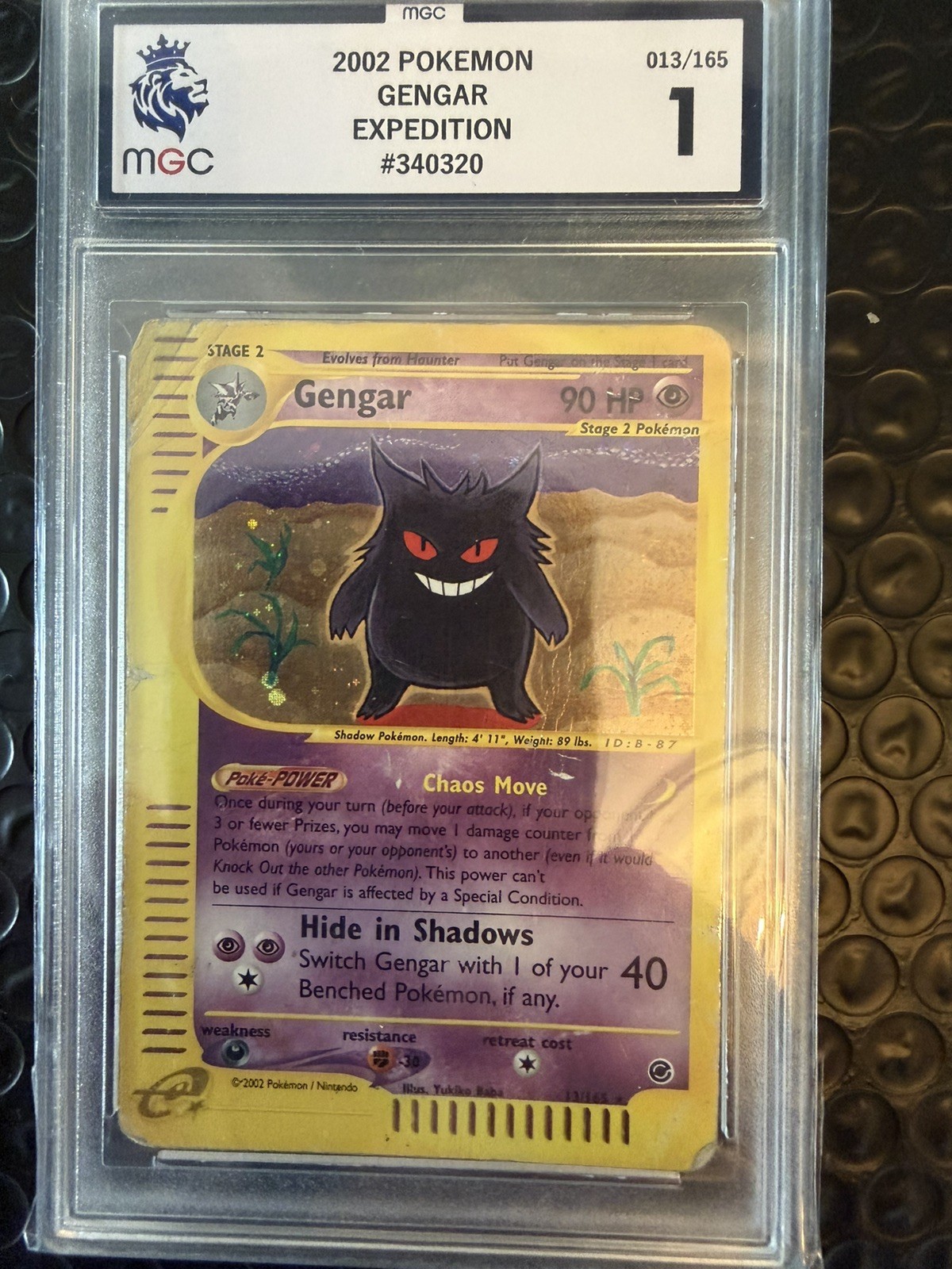 Gengar Expedition 💫SWIRL💫  Holo E-Reader Stage 2 MGC 1