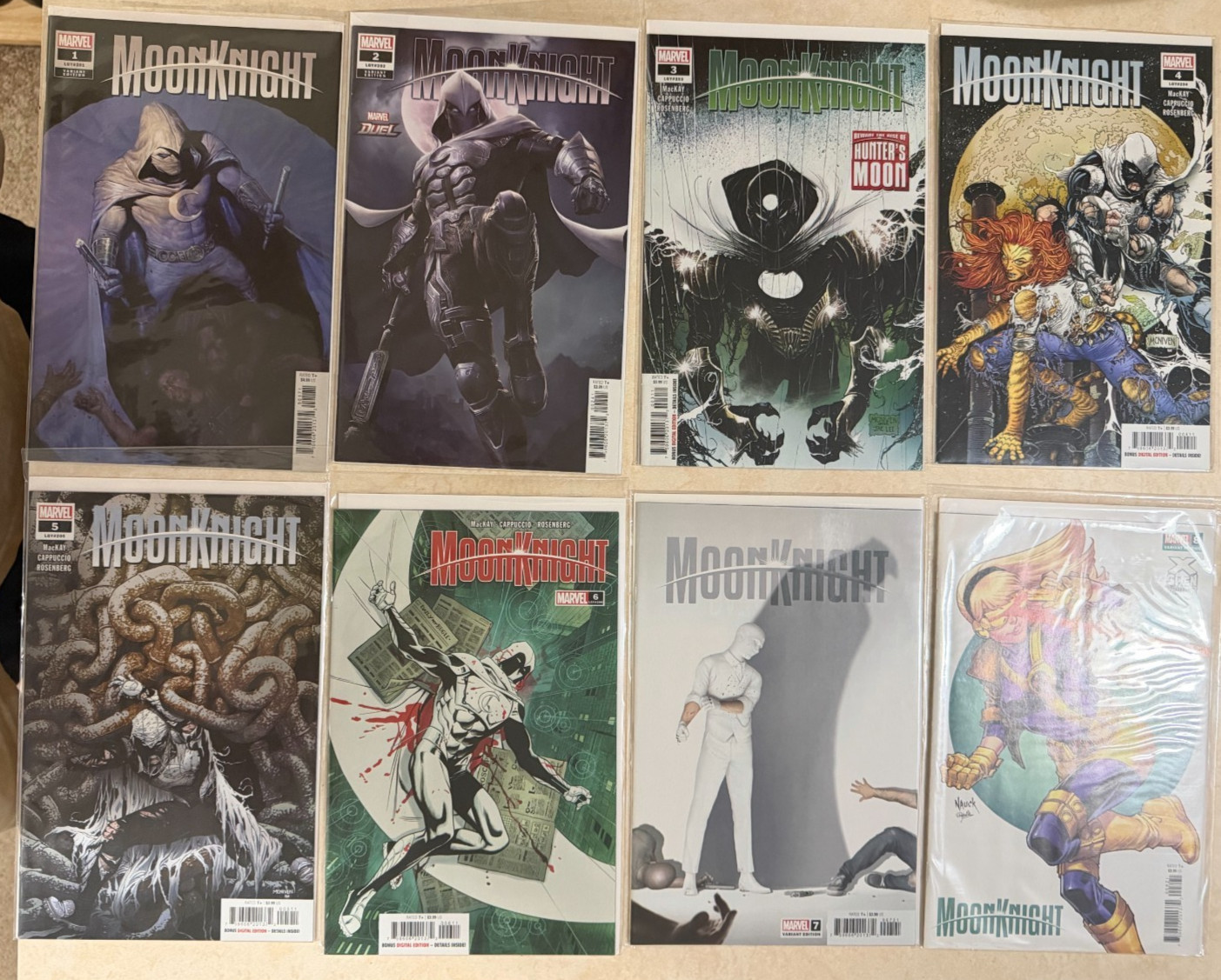 Moon Knight Jed MacKay Run 1-11,13-30,Annual#1, Trick or Read Moon Knight#1 Moon Knight Jed MacKay Run 1-11,13-30,Annual#1, Trick or Read Moon Knight#1