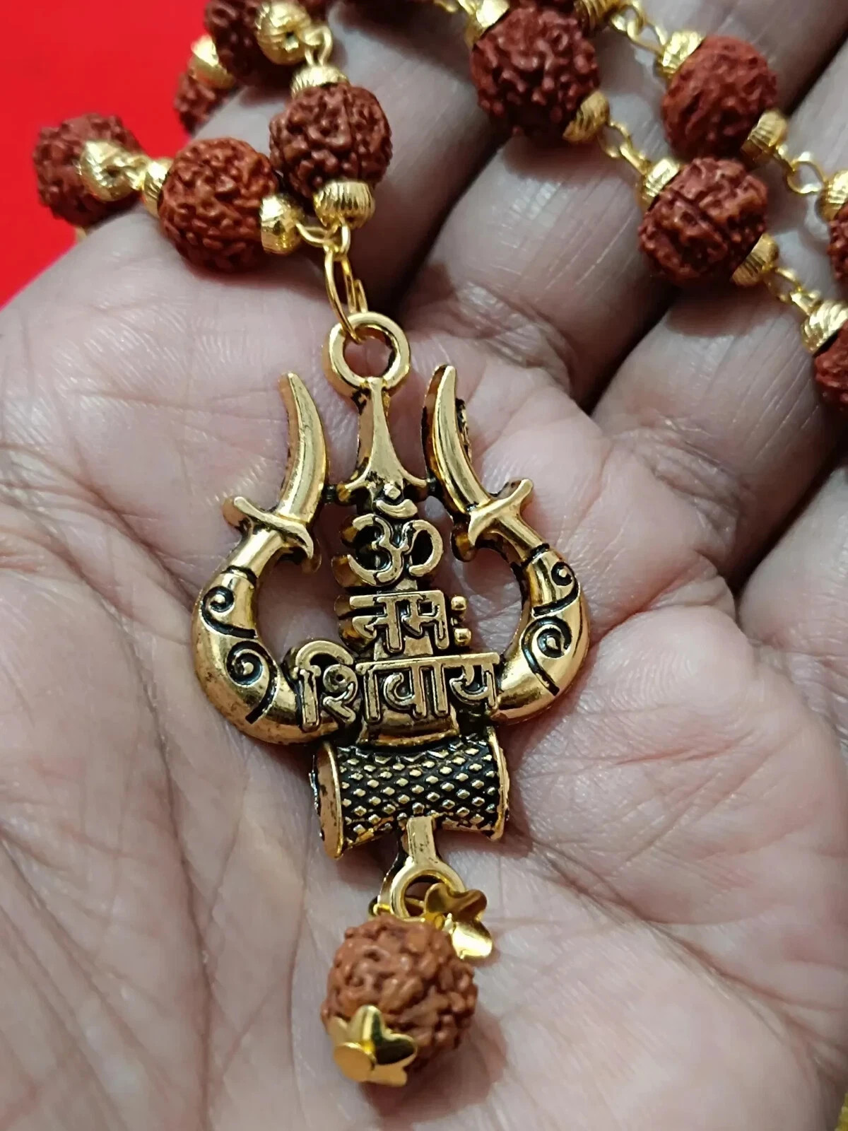 Real Hindu Aghori Lord Shiva powerful Pendant -21 mantric blessed talisman om