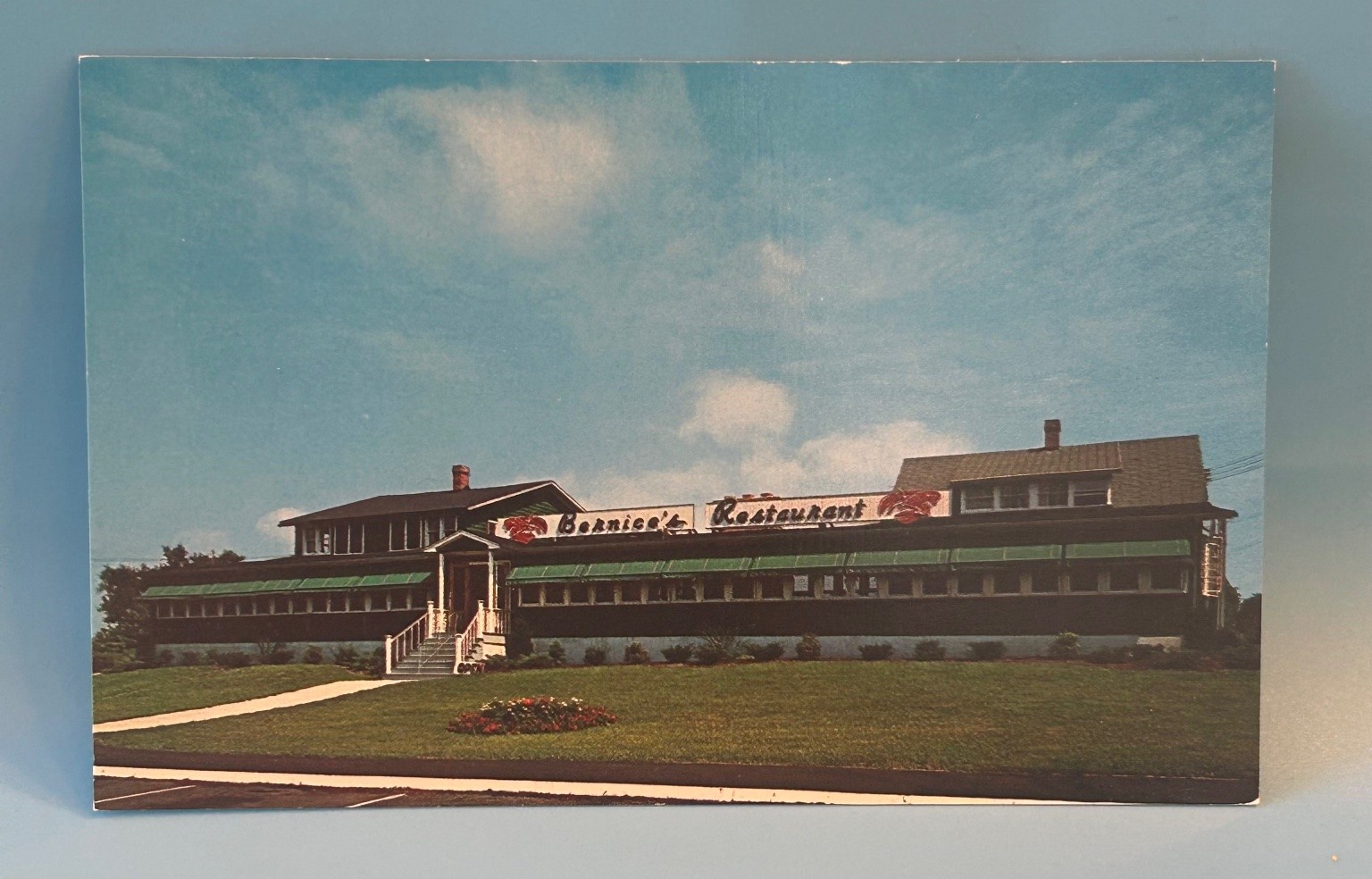 Bernice\'s Restaurant Southington CT Vintage Postcard Seafood Diner Bernice\'s Restaurant Southington CT Vintage Postcard Seafood Diner