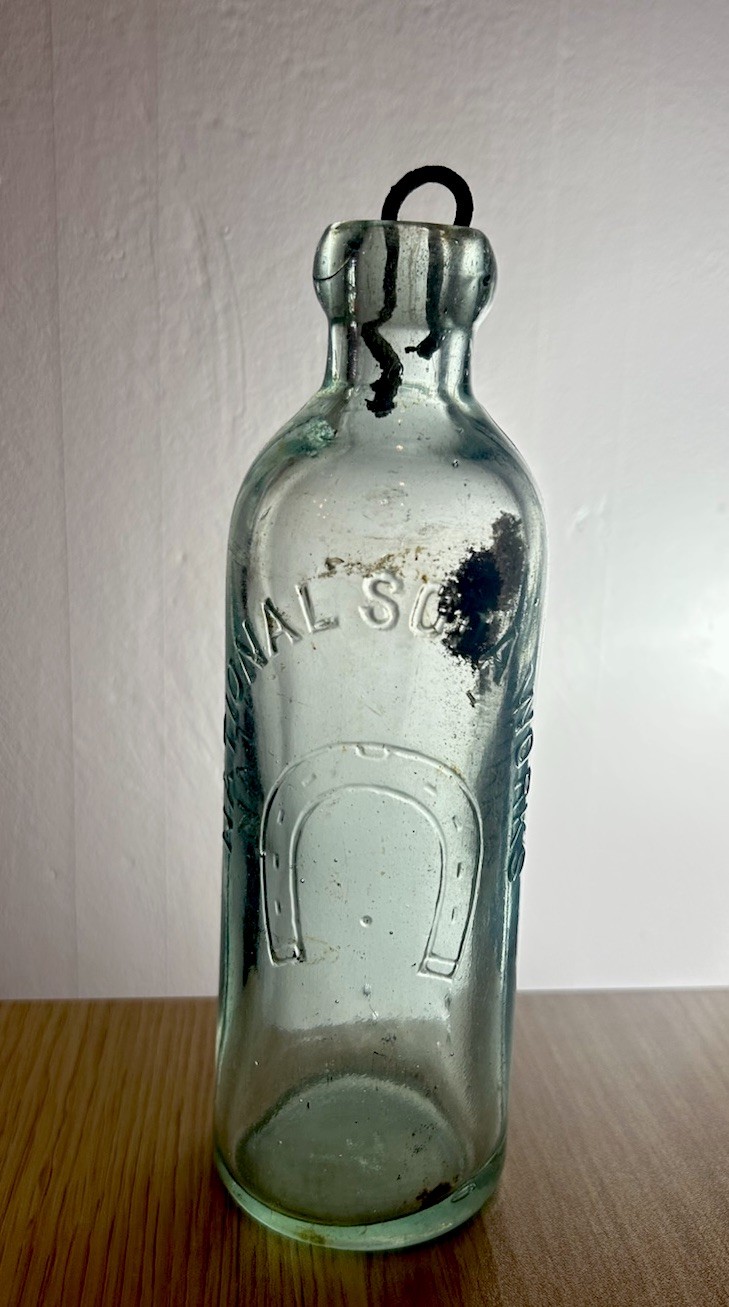 Hutchison National Soda Works Bottle
