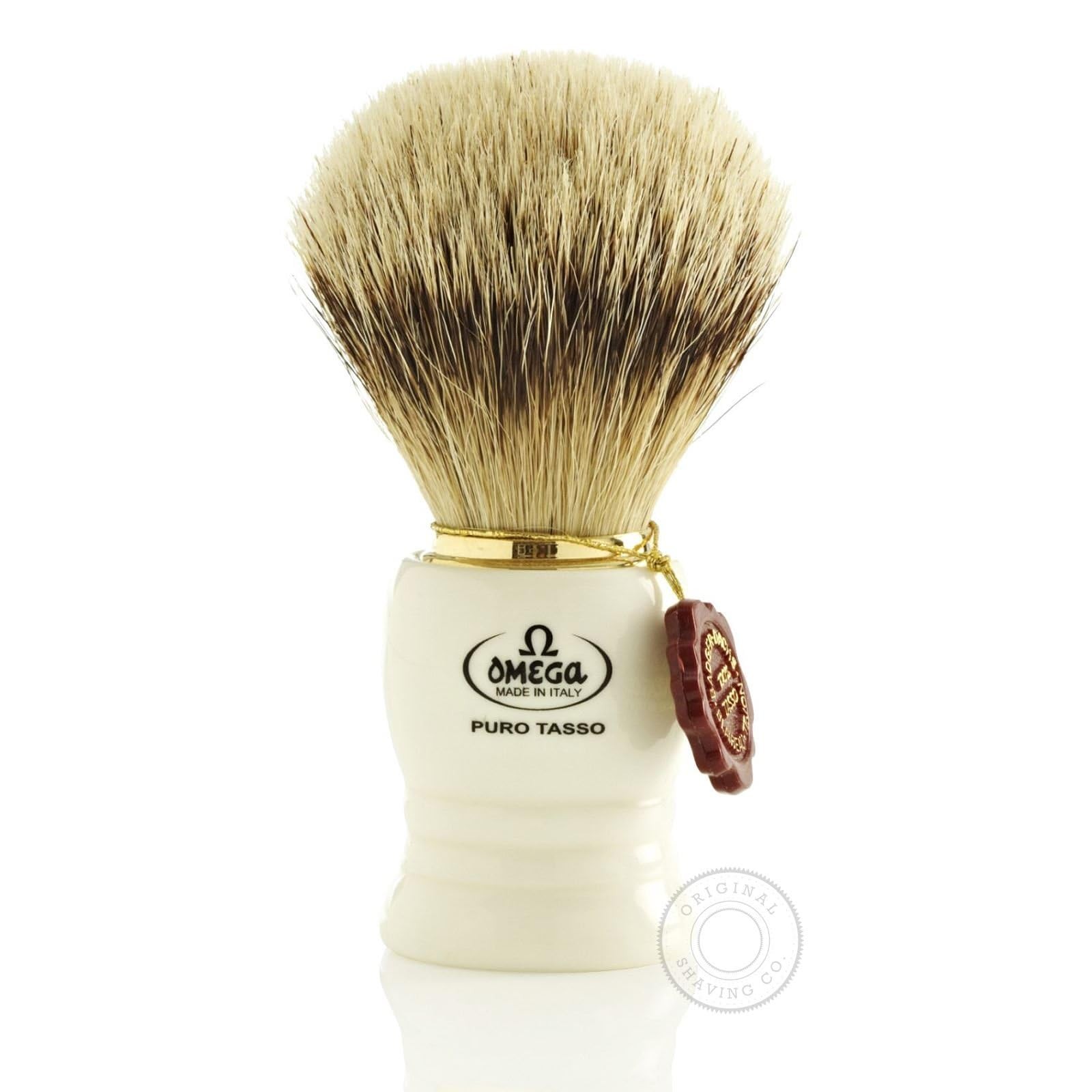 Acca Kappa Omega Brush 100% Badger with Certificate 100 ml, White