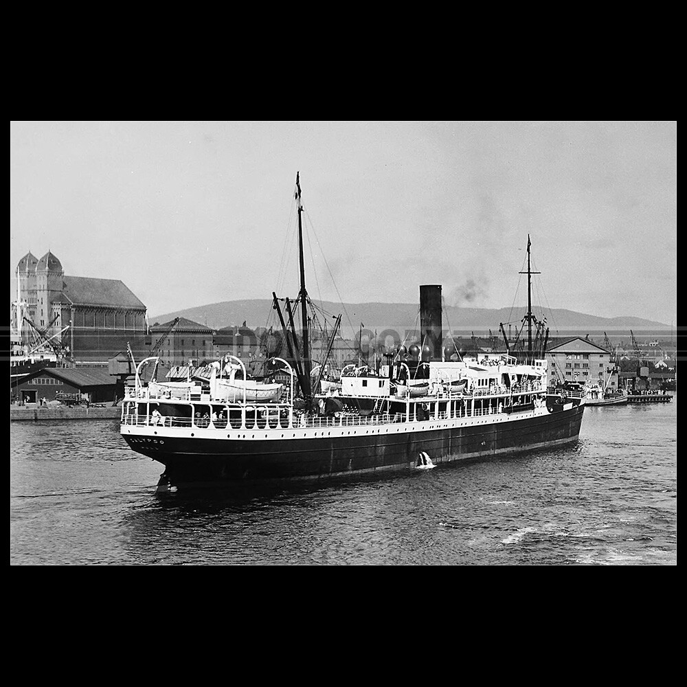 Photo B.004929 SS CALYPSO WILSON LINE 1933 OCEAN LINER STEAMSHIP