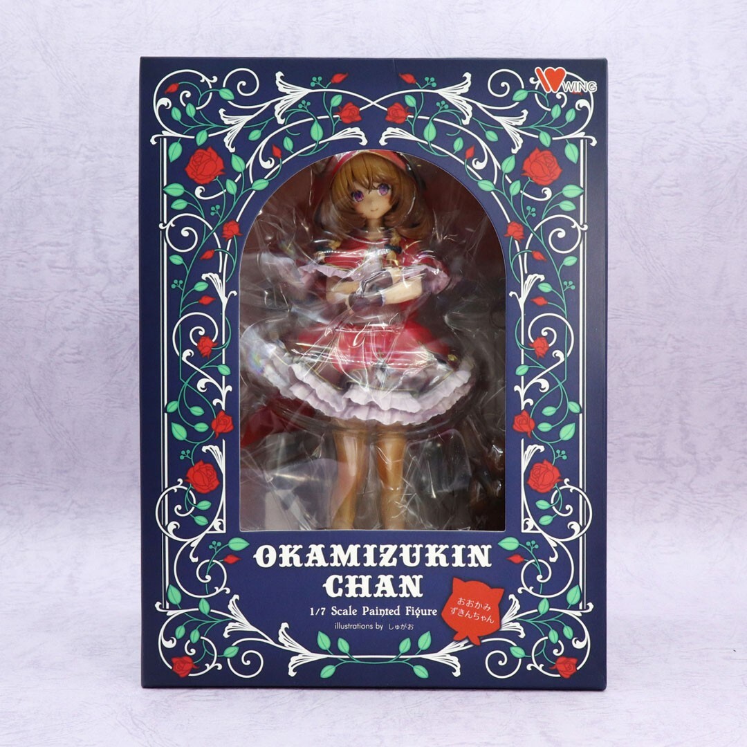 Shugao\'s illustration Okamizukin chan 9.1in 1/7 Figure PVC Statue WING Japan