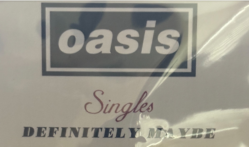Oasis Definitely Maybe - Singles -Enamel Pin Badge -  LIMITED STOCK by Microdot