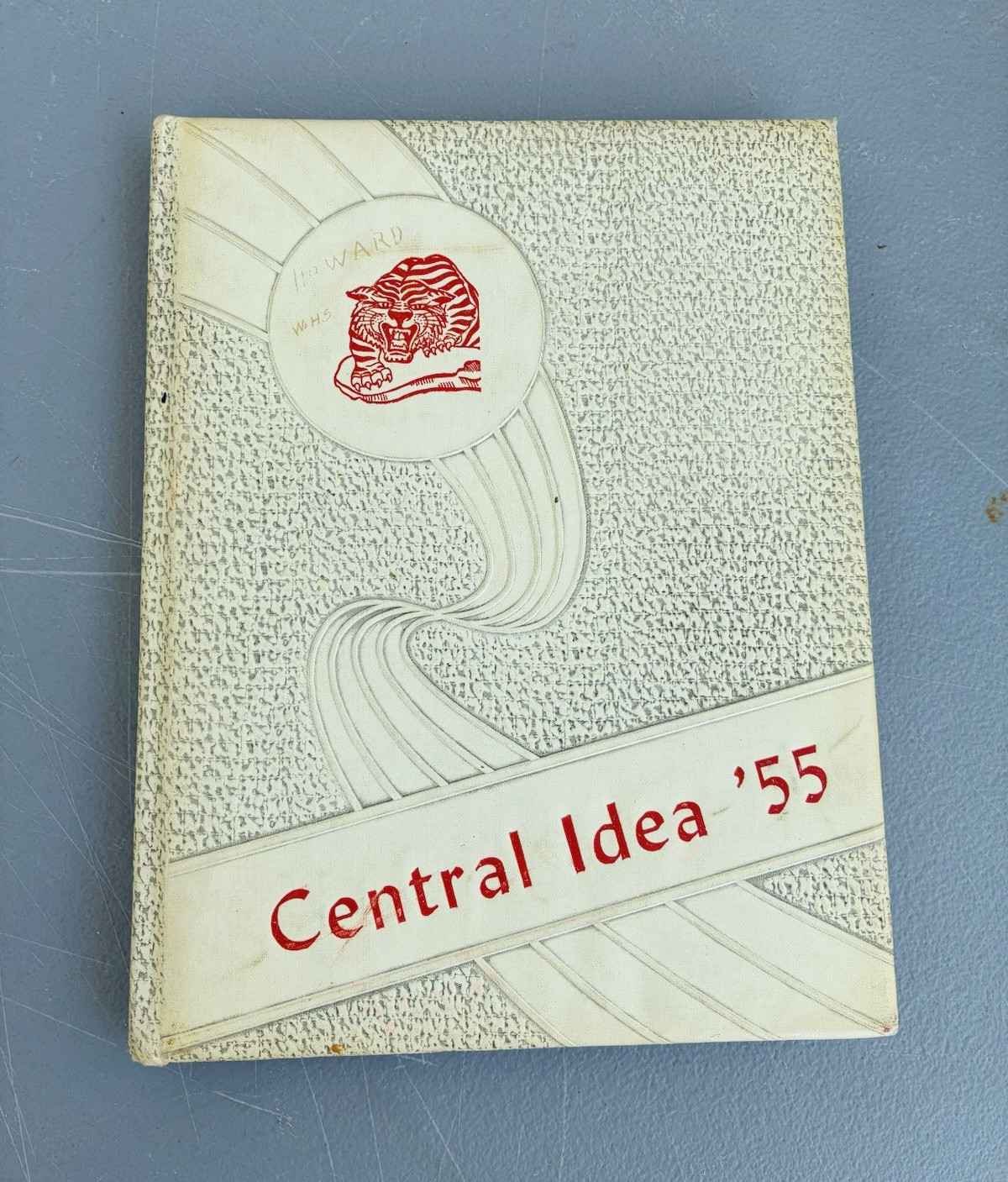 1955 Central Idea Yearbook High School Savannah TN Ray Gibbs Sammy Armstrong