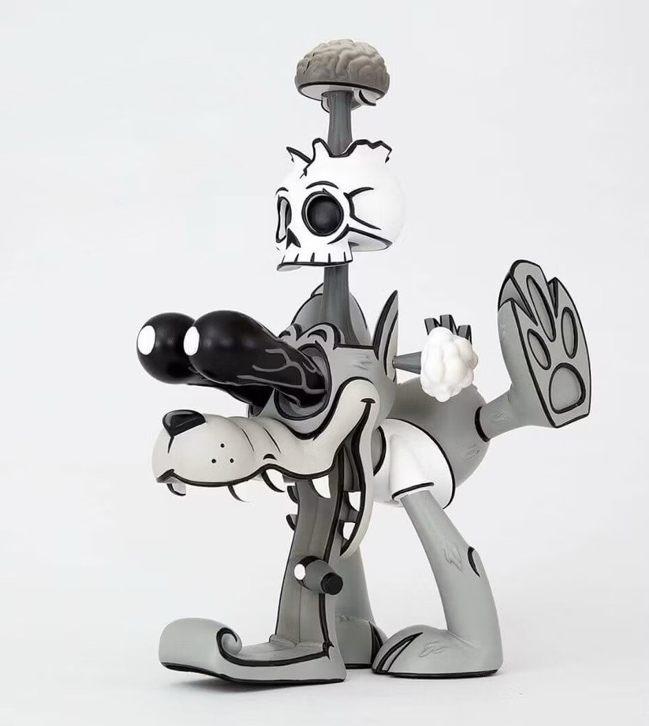 Rare Joe Ledbetter Wolfgang Resin Figure Monotone Edition Only 100 Made