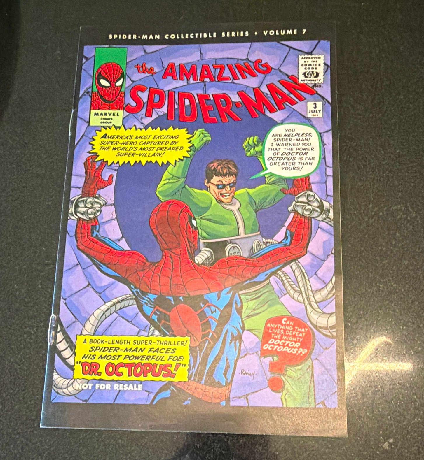Marvel The Amazing Spider-Man #3 July 1963 Dr. Octopus Not for Resale