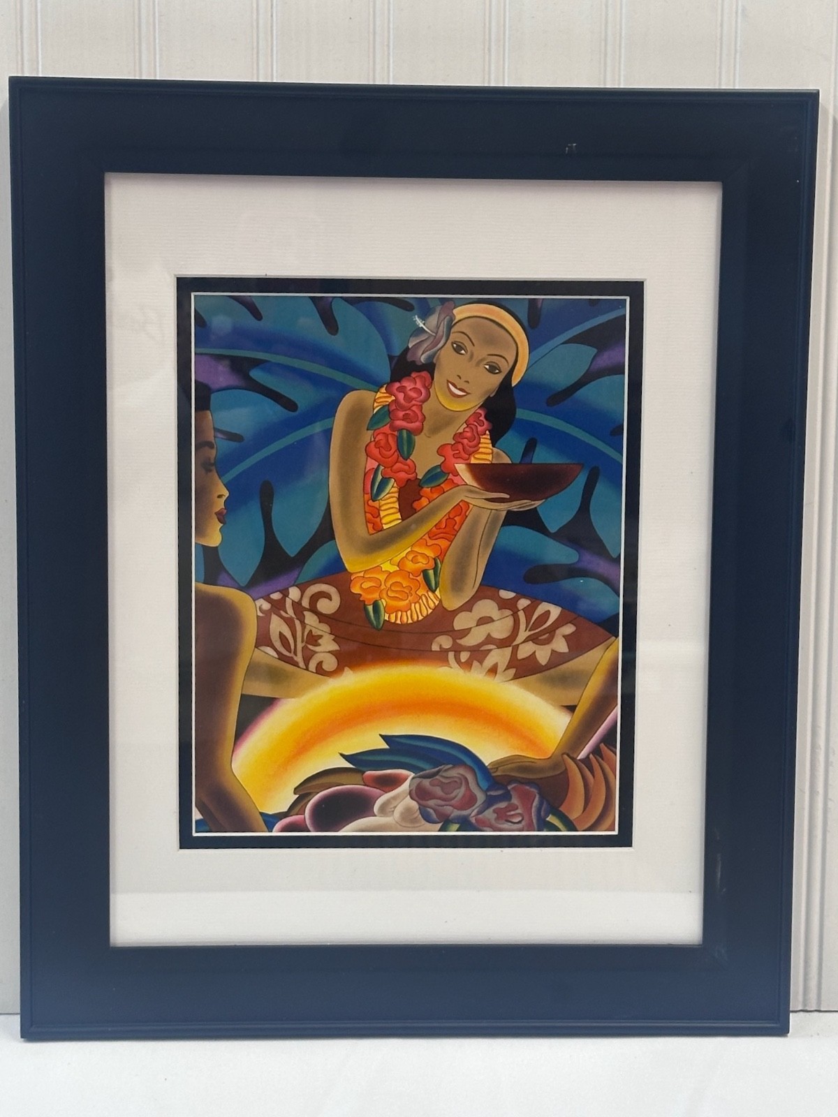 1938 Menu Cover Hawaiian Art \