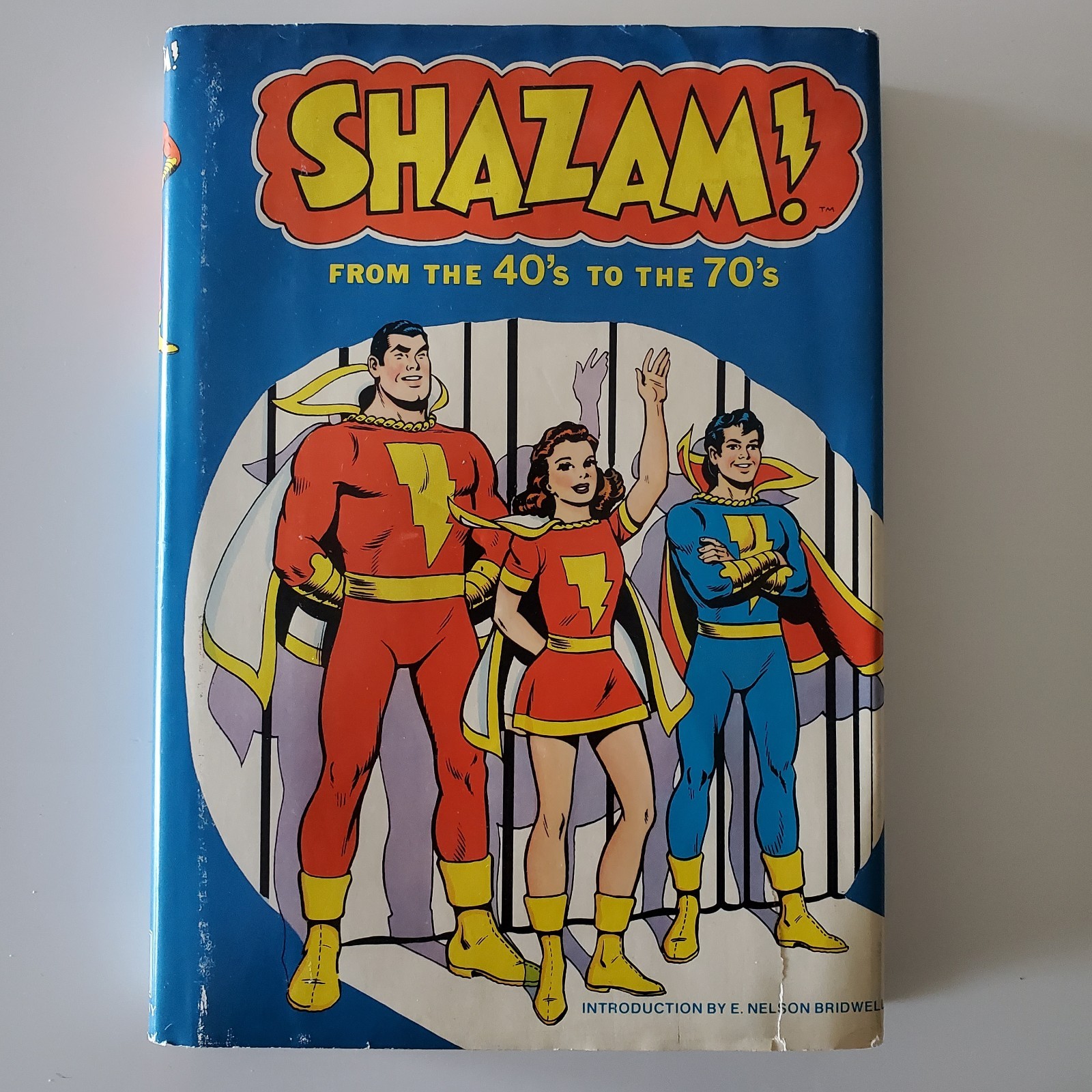 Shazam from the 40s to the 70s Rare Hardcover Copy with Dust Jacket 1977