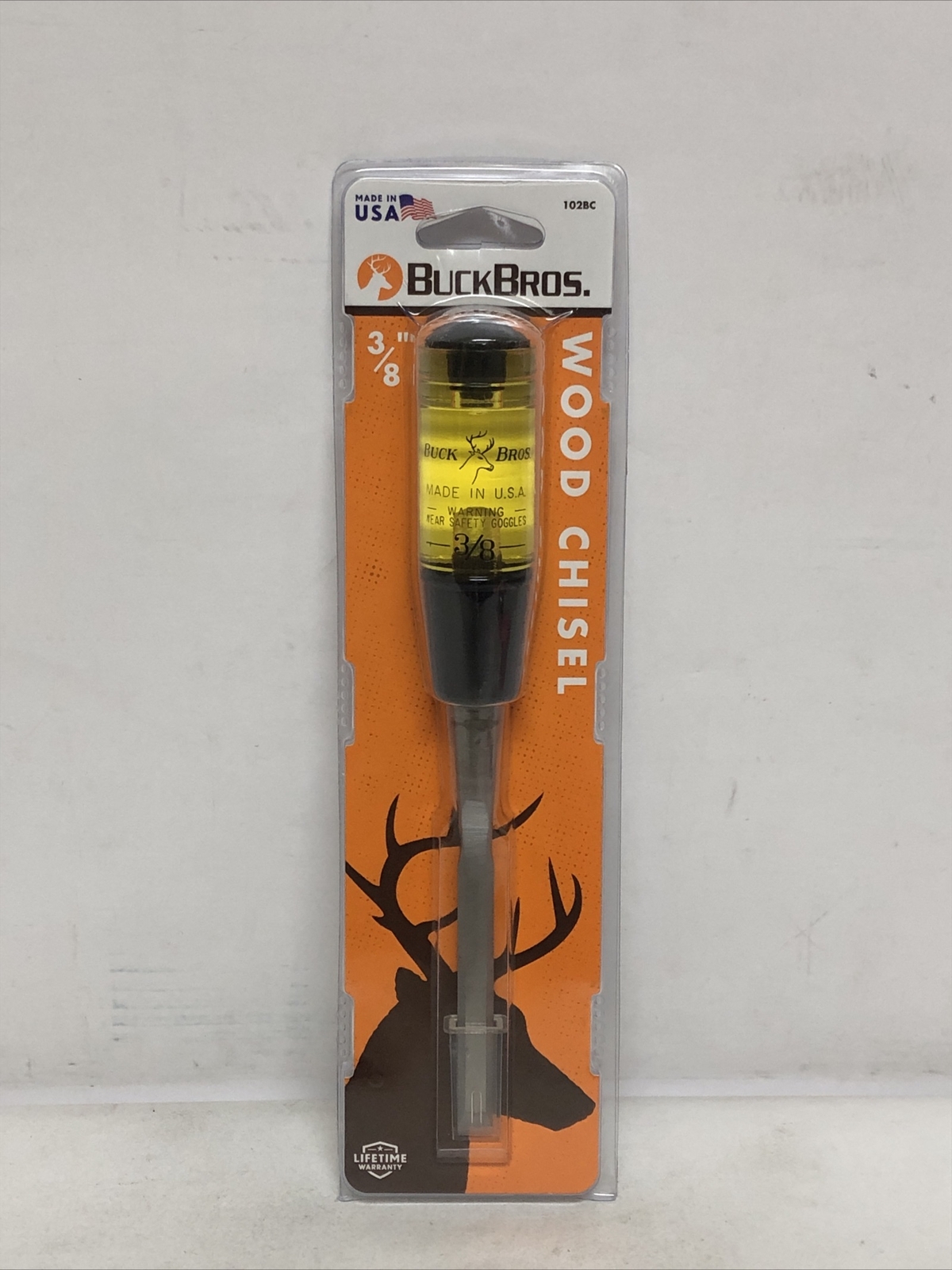Buck Brothers 120102BC 3/8 Inch x 5 Inch Professional Woodwork Chisel