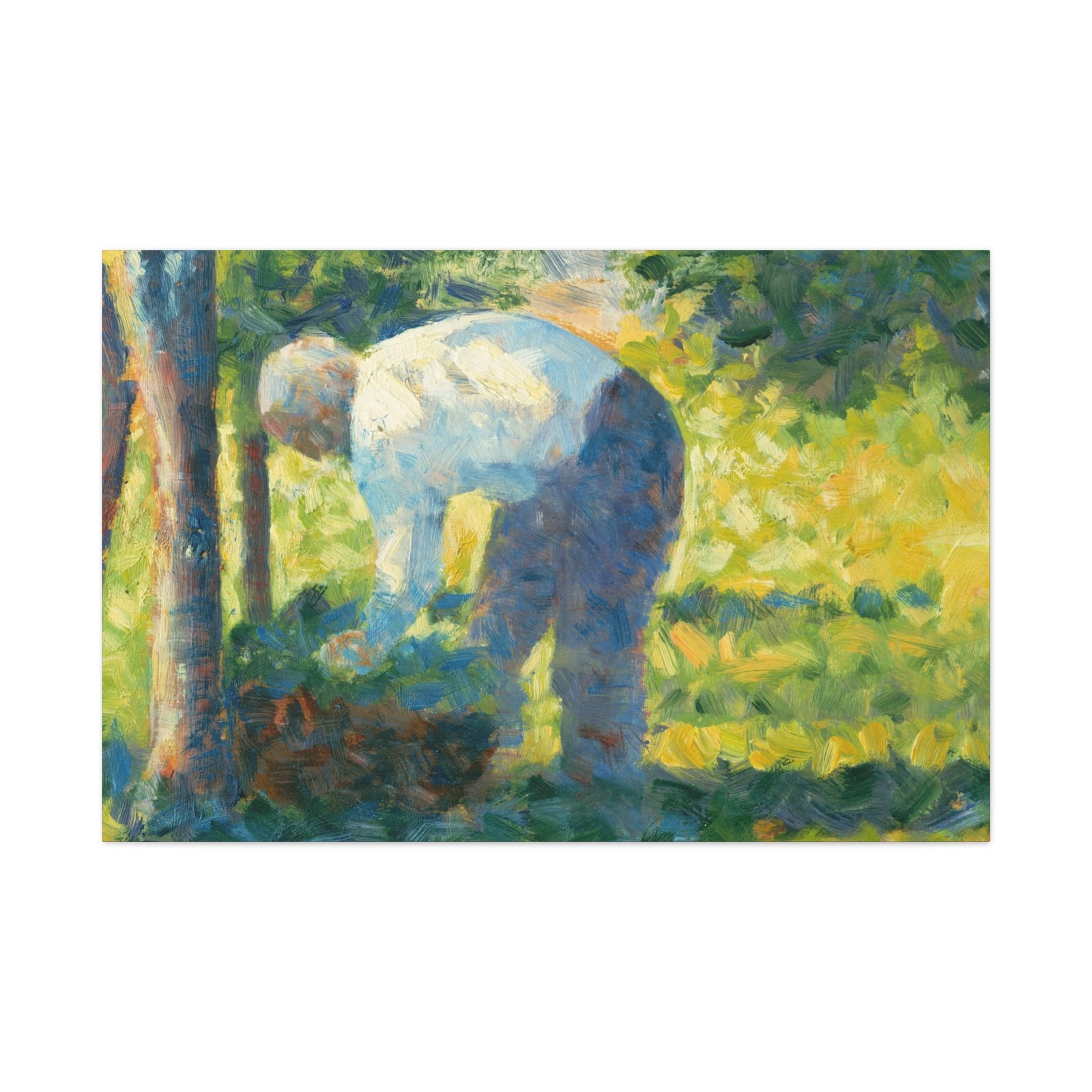 Georges Seurat - The Gardener - 1882–83 - Canvas Wall Art