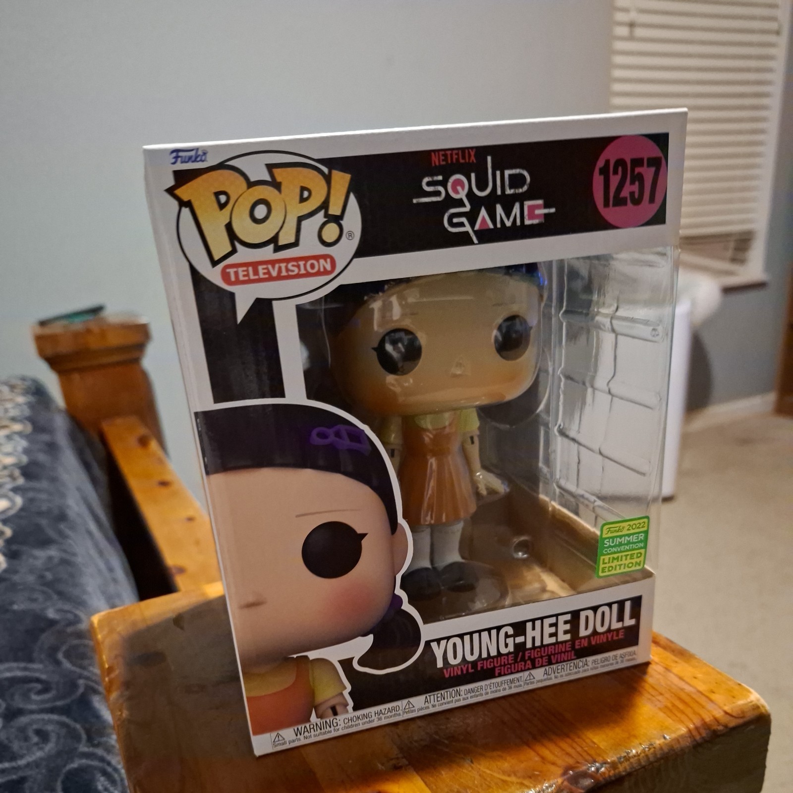 Funko Pop Squid Game Young-Hee Doll #1257 Summer Convention Exclusive