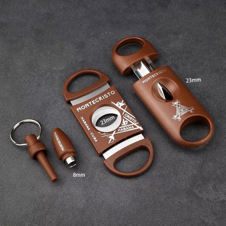 3PC Pocket Stainless Steel Cigar Tools Set Cigar Cutter V-Cut Sharp Blade Punch 3PC Pocket Stainless Steel Cigar Tools Set Cigar Cutter V-Cut Sharp Blade Punch