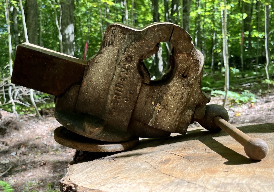 vintage c . parker no. 87 vise 3 1/2\