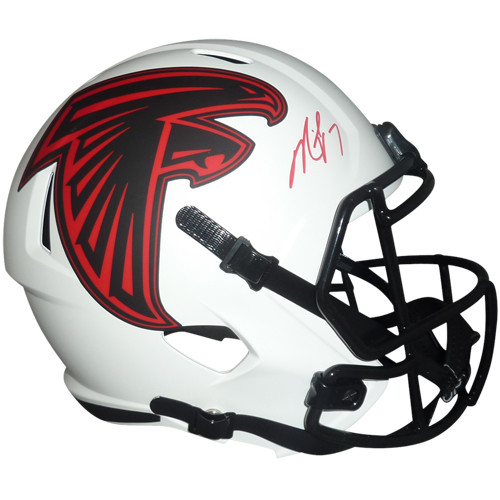 Michael Vick Autographed Atlanta Falcons (LUNAR Eclipse) Deluxe Full-Size Replic