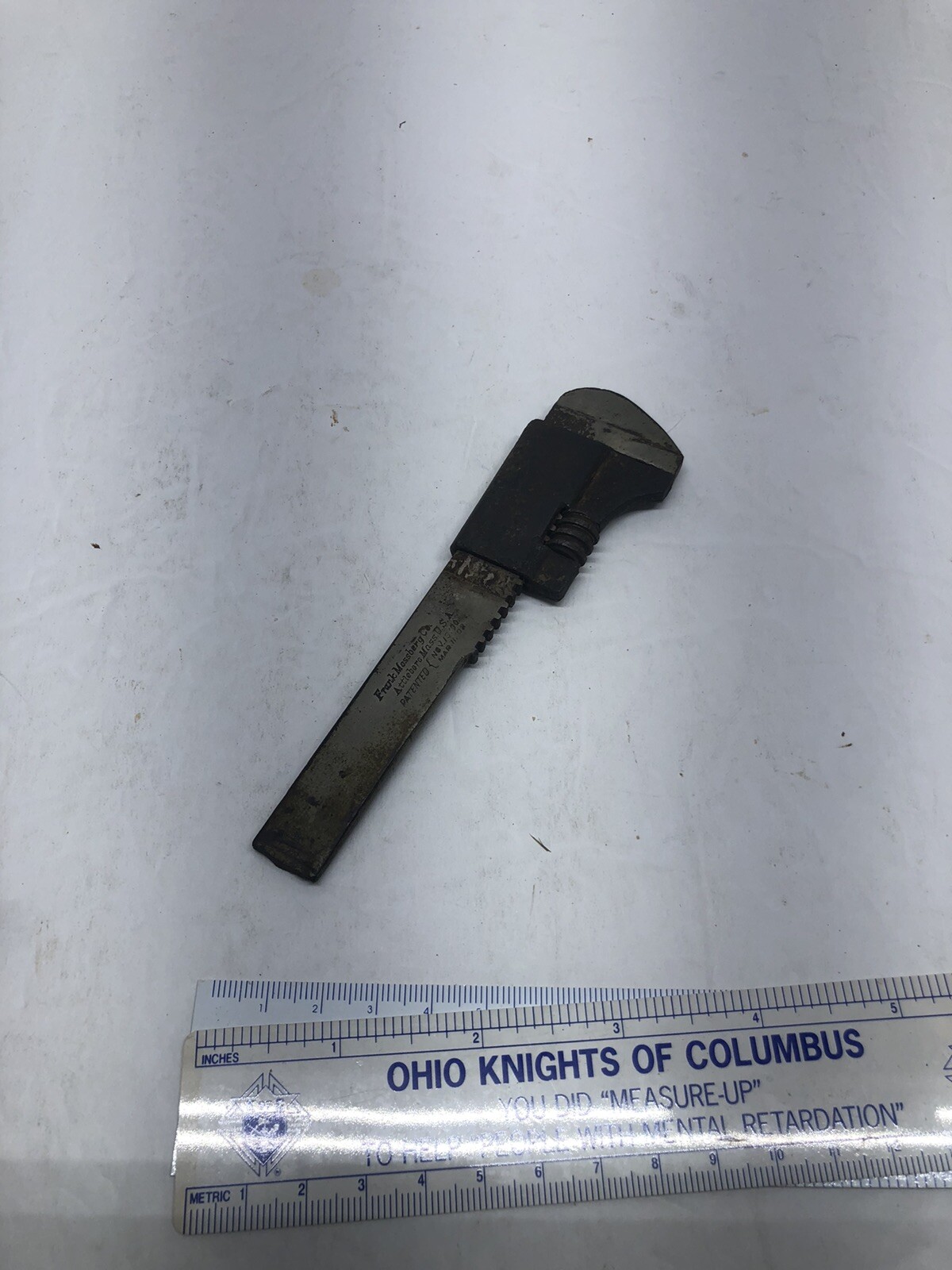 Frank Mossberg Company Bike Wrench Alderman