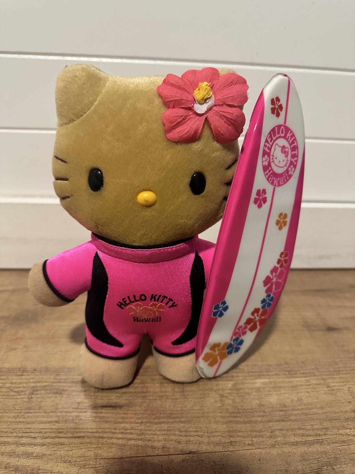 NWTVintage Hello Kitty 2003 Rare Surfer Hawaii Surf Board Y2K Sanrio Collectible