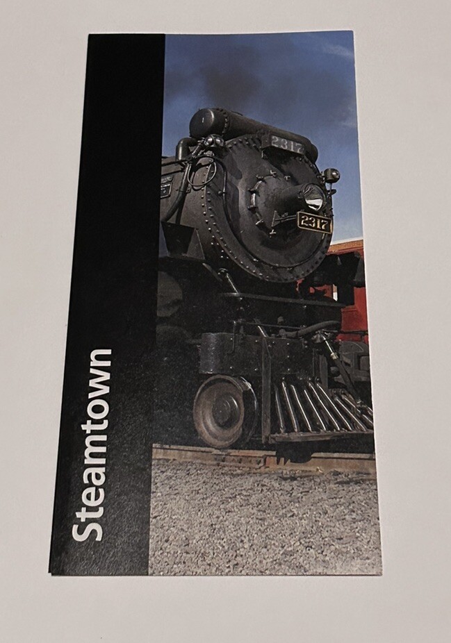 2026 Steamtown National Historic Site Park NEWEST Unigrid Brochure Map PA