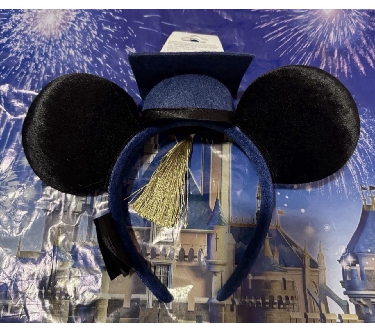 Disney Parks Class Of 2026 Graduation Ears Headband Mickey Mouse