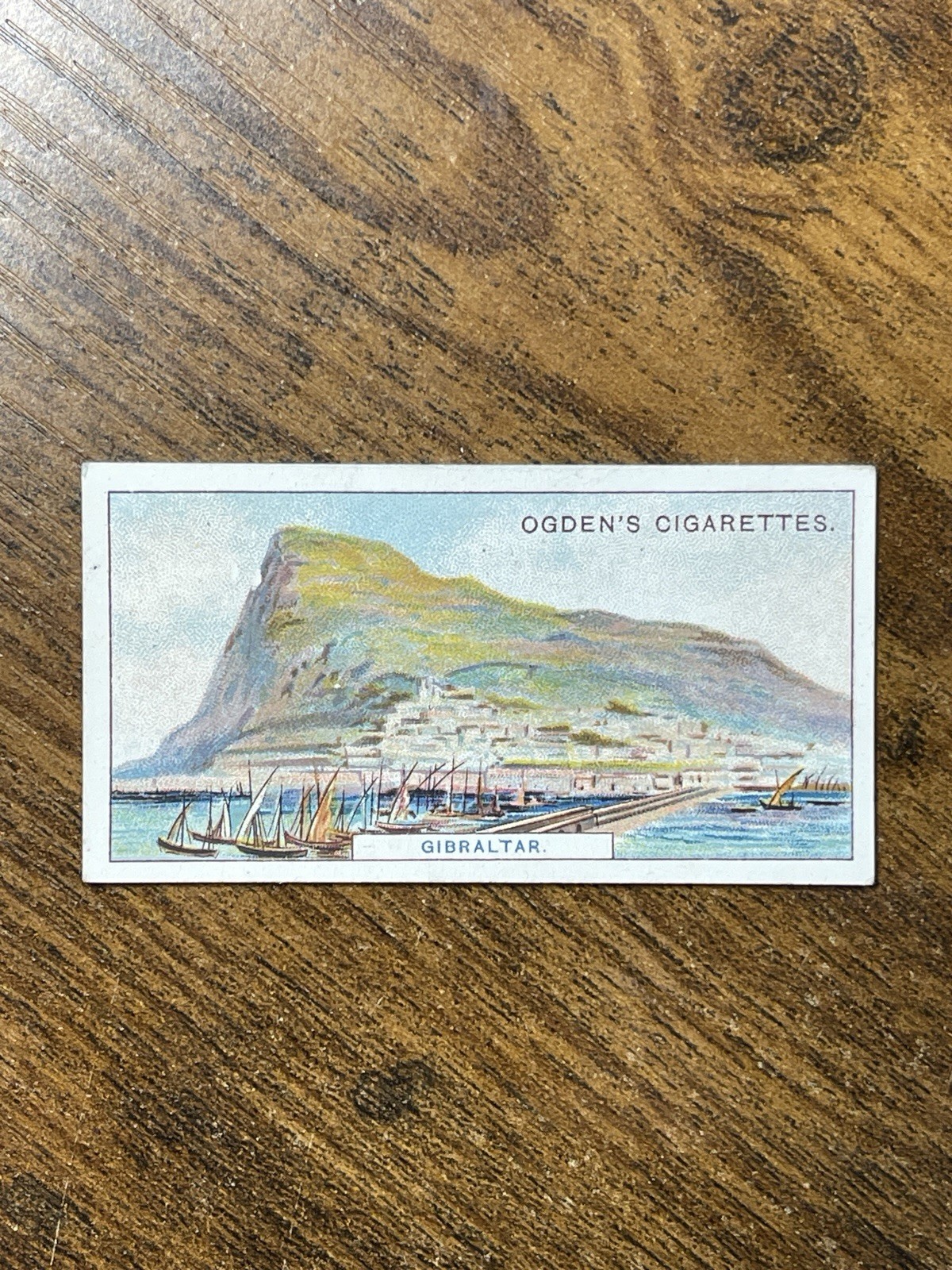 1908 OGDENS RECORDS OF THE WORLD RECORD GIBRALTAR