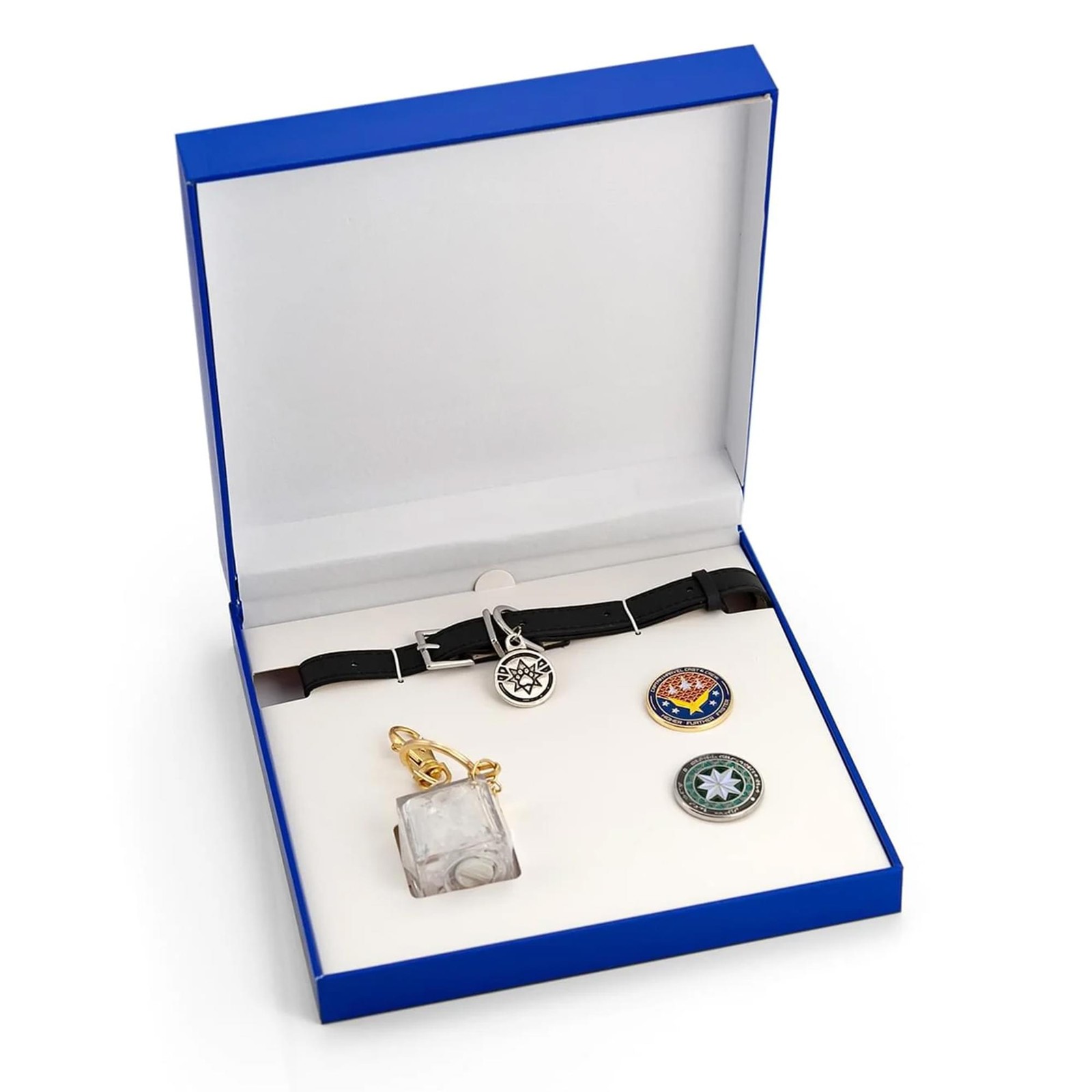 Marvel\'s Captain Marvel Exclusive Goose Collar Choker | Includes Bonus Tesseract