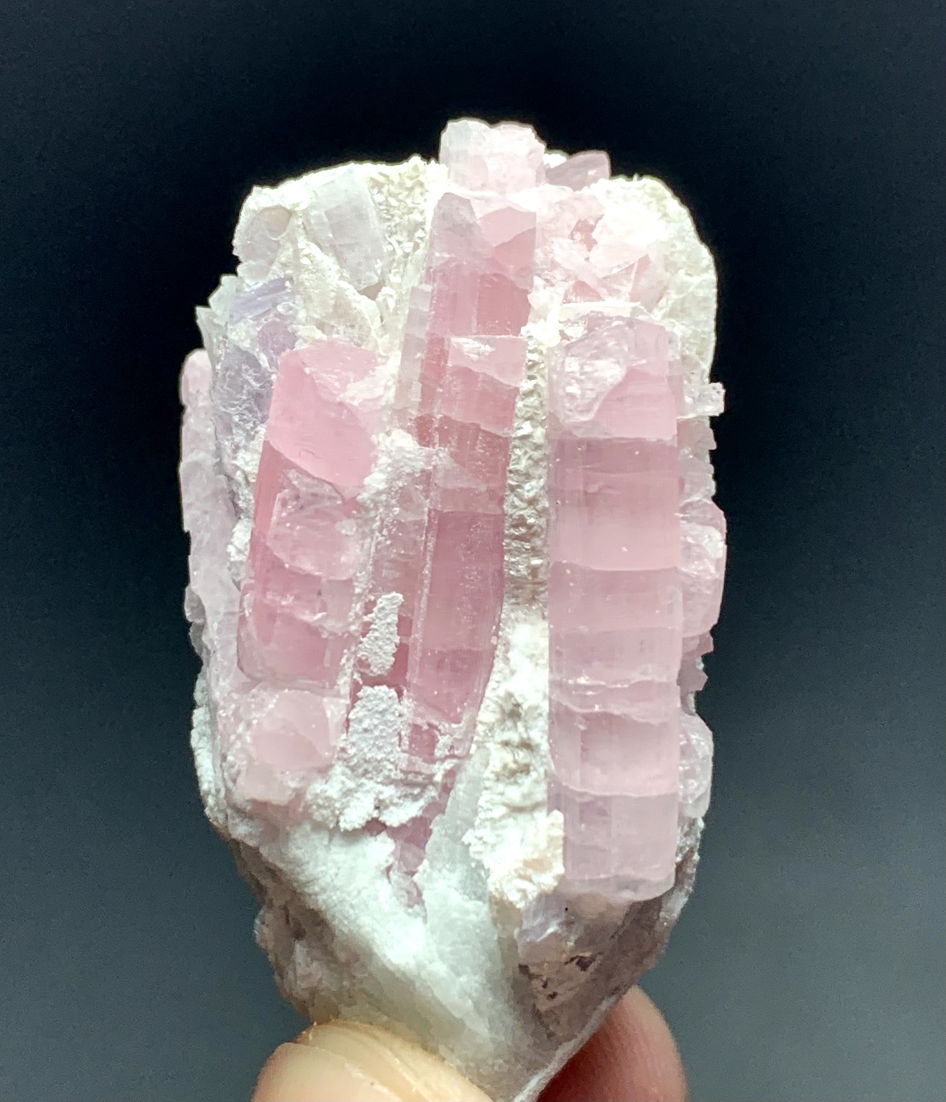 169 Cts Natural Pink Tourmaline Crystal Specimen From Afghanistan