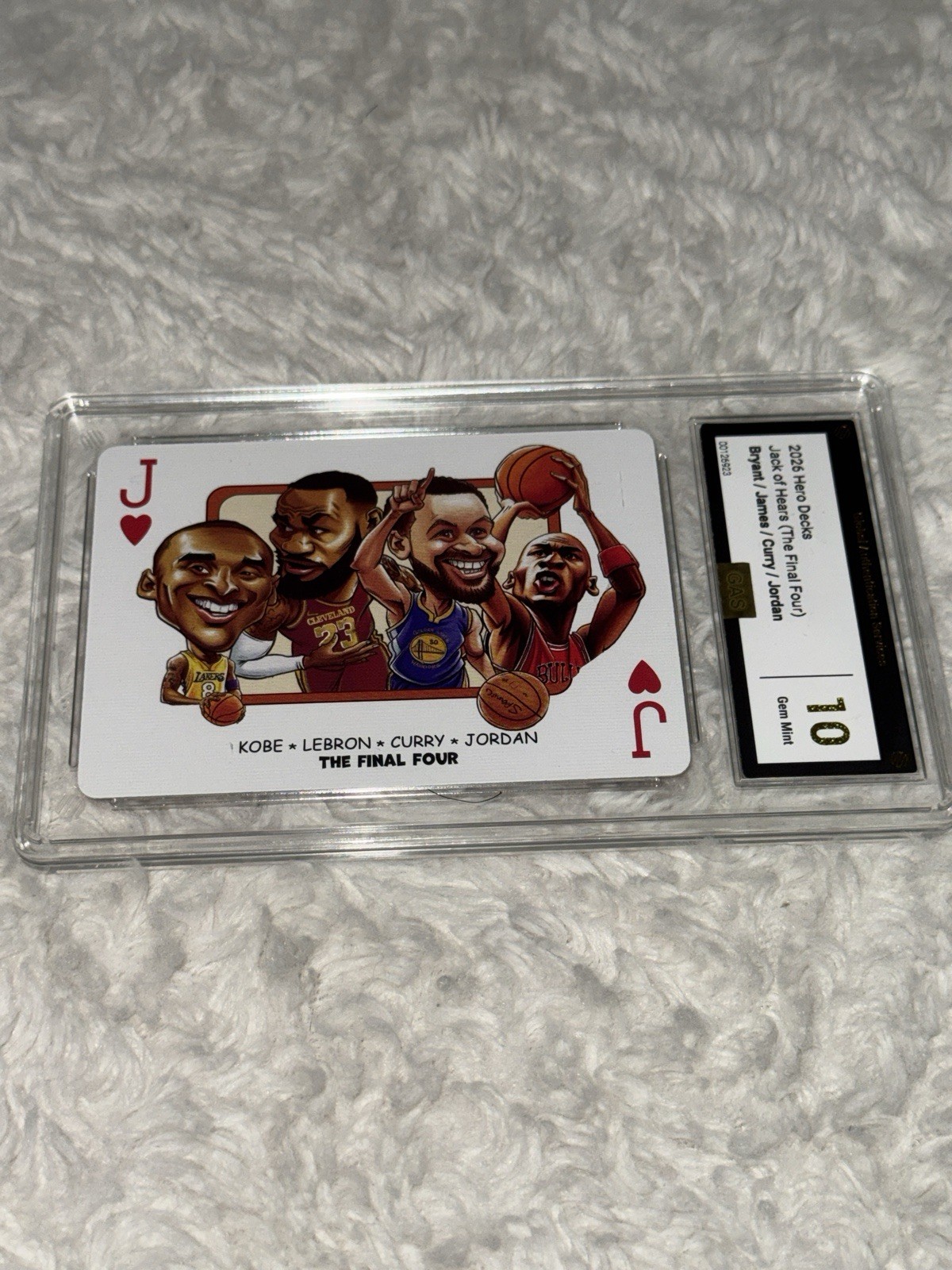 2026 Hero Decks The Final Four Bryant/James/Curry/Jordan