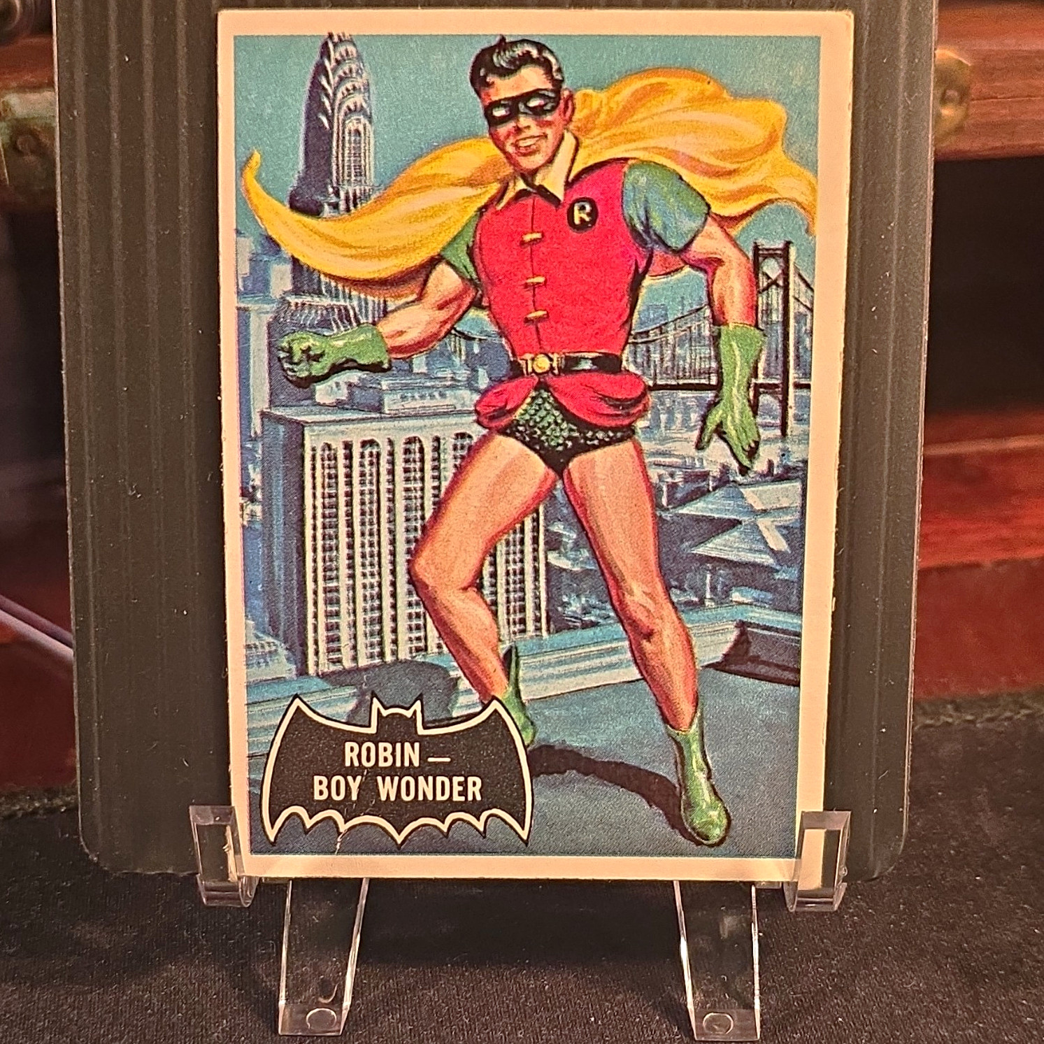 Topps 1966 Batman Original  #2 Robin—Boy Wonder Base Set Rookie Card 🔥🔥
