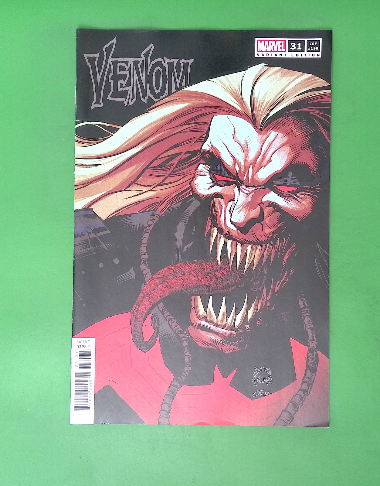 Venom #31c Vol. 4 2021 Marvel Comics Variant High Grade Comic Book V54-139 Venom #31c Vol. 4 2021 Marvel Comics Variant High Grade Comic Book V54-139