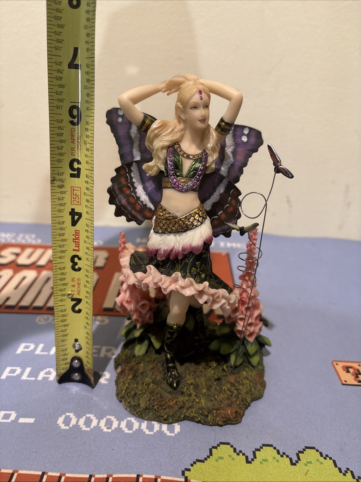 Pacific Giftware Fairy Figurine - Flower Crown - Hand Painted