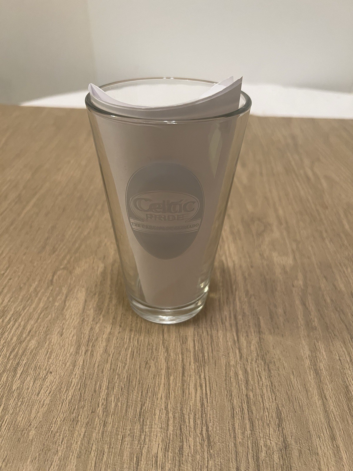 Majestic Brewing / Celtic Pride Pint Glass Louisville CO, Excellent Condition Majestic Brewing / Celtic Pride Pint Glass Louisville CO, Excellent Condition