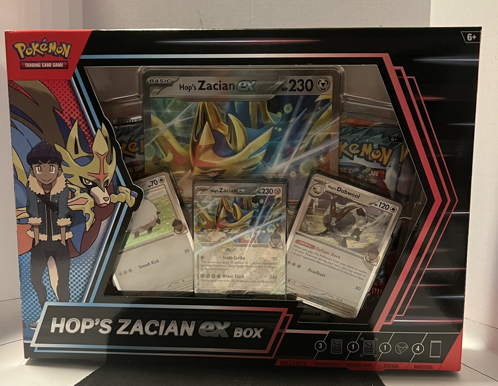 🔥 Pokémon Hop's Zacian ex Box 🔥 Brand New