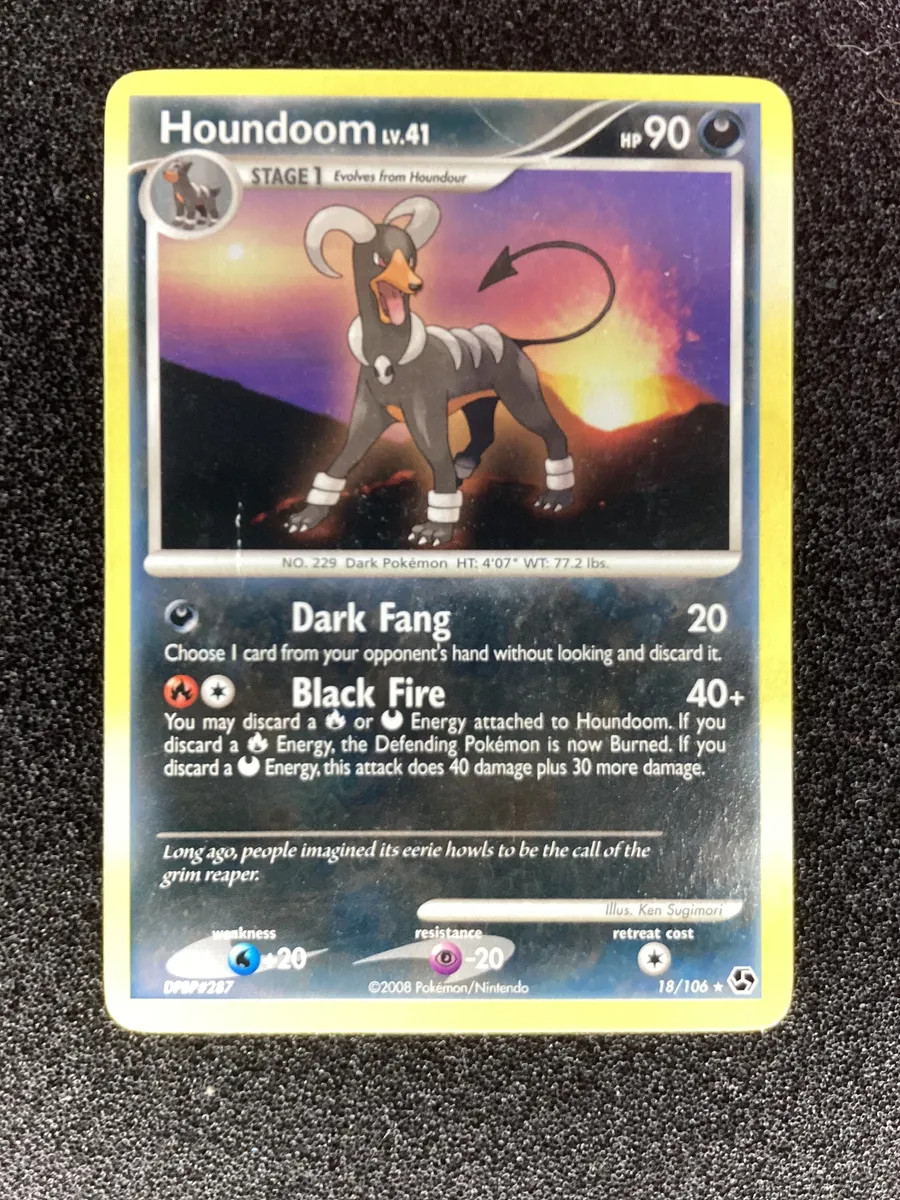 Houndoom Rare Great Encounters 18/106 LP
