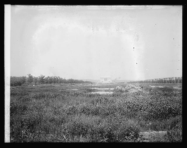 Photo:Lincoln Memorial Washington D.C. ca. 1920 Landscape View