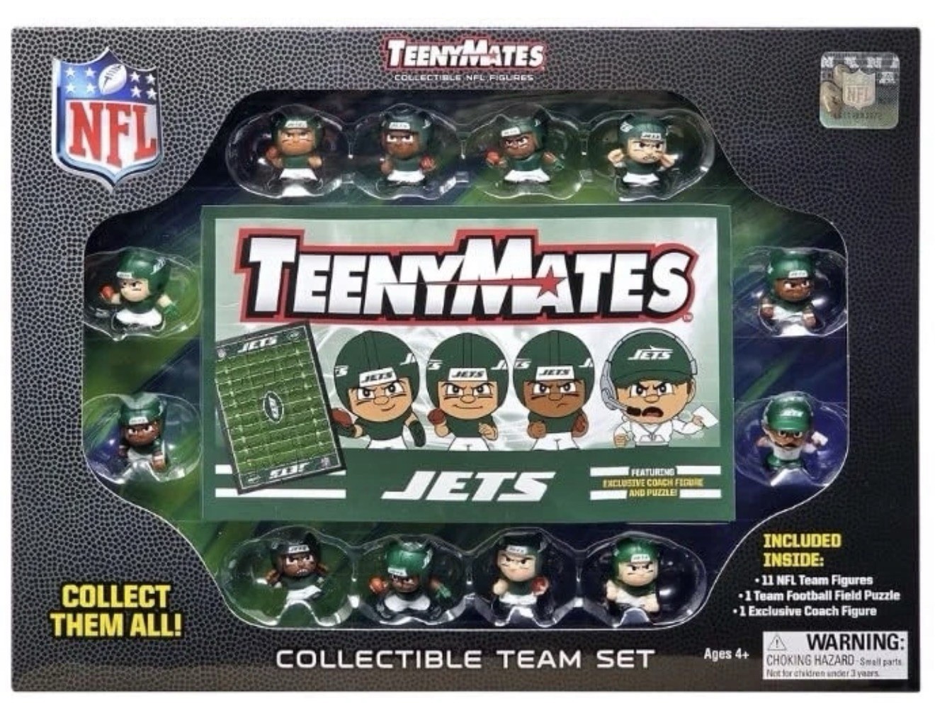 New York Jets NFL TeenyMates Collectible Team Set (12)