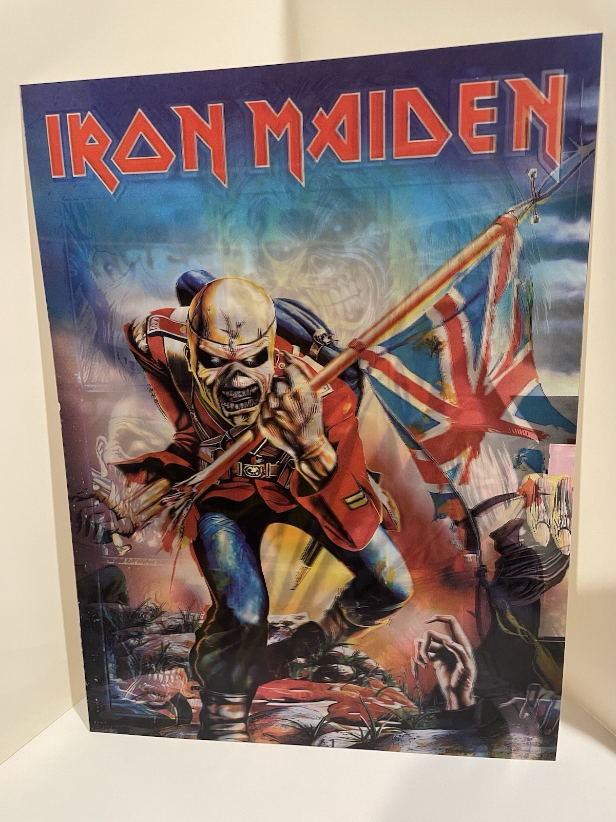 Iron Maiden 3 Different Album Covers 3D Changing Holographic Lenticular Poster
