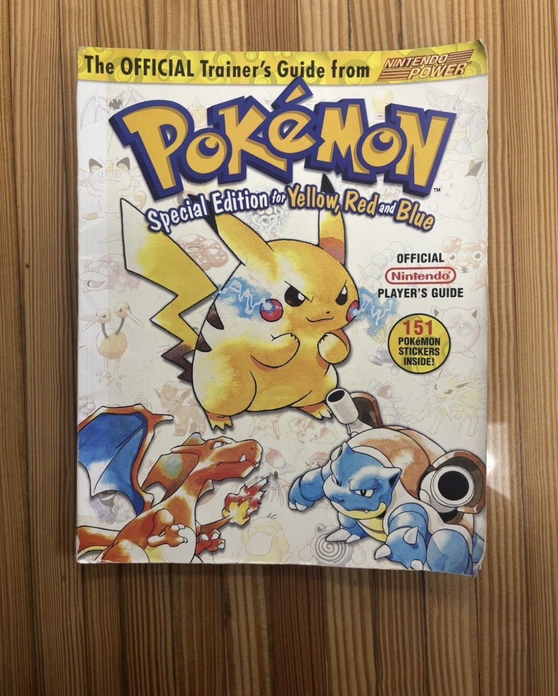 Vintage 1999 Pokemon Special Edition Yellow Red Blue Official Nintendo Guide Vintage 1999 Pokemon Special Edition Yellow Red Blue Official Nintendo Guide