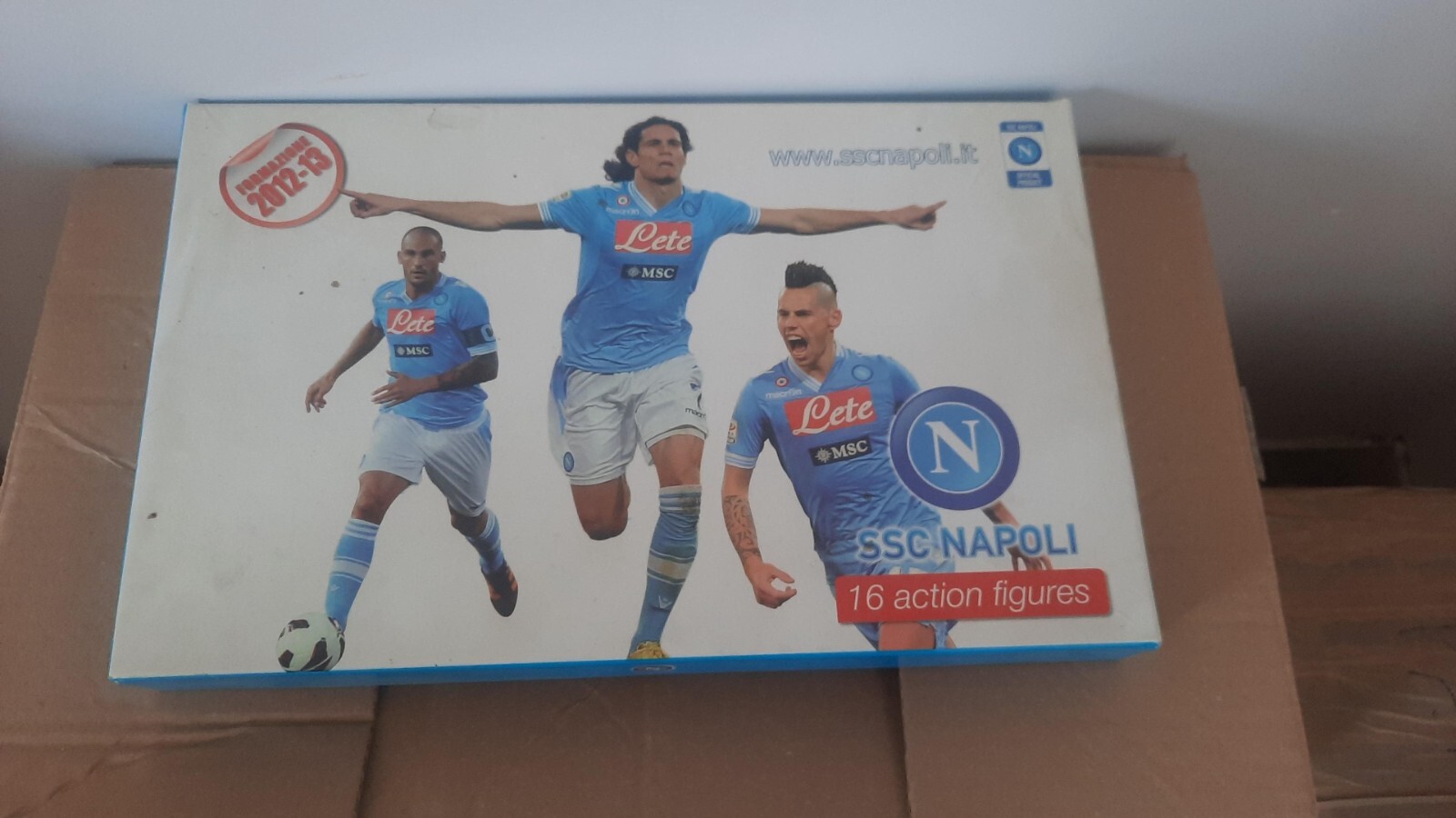 Ssc Napoli 16 Action Figures 2012 2013 Incomplete