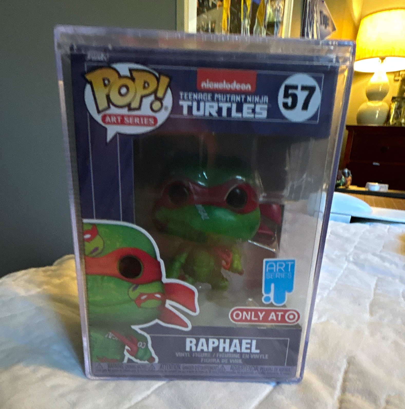 Funko Pop Art Series TMNT Raphael #57 Target Exclusive Vinyl w/ Protector