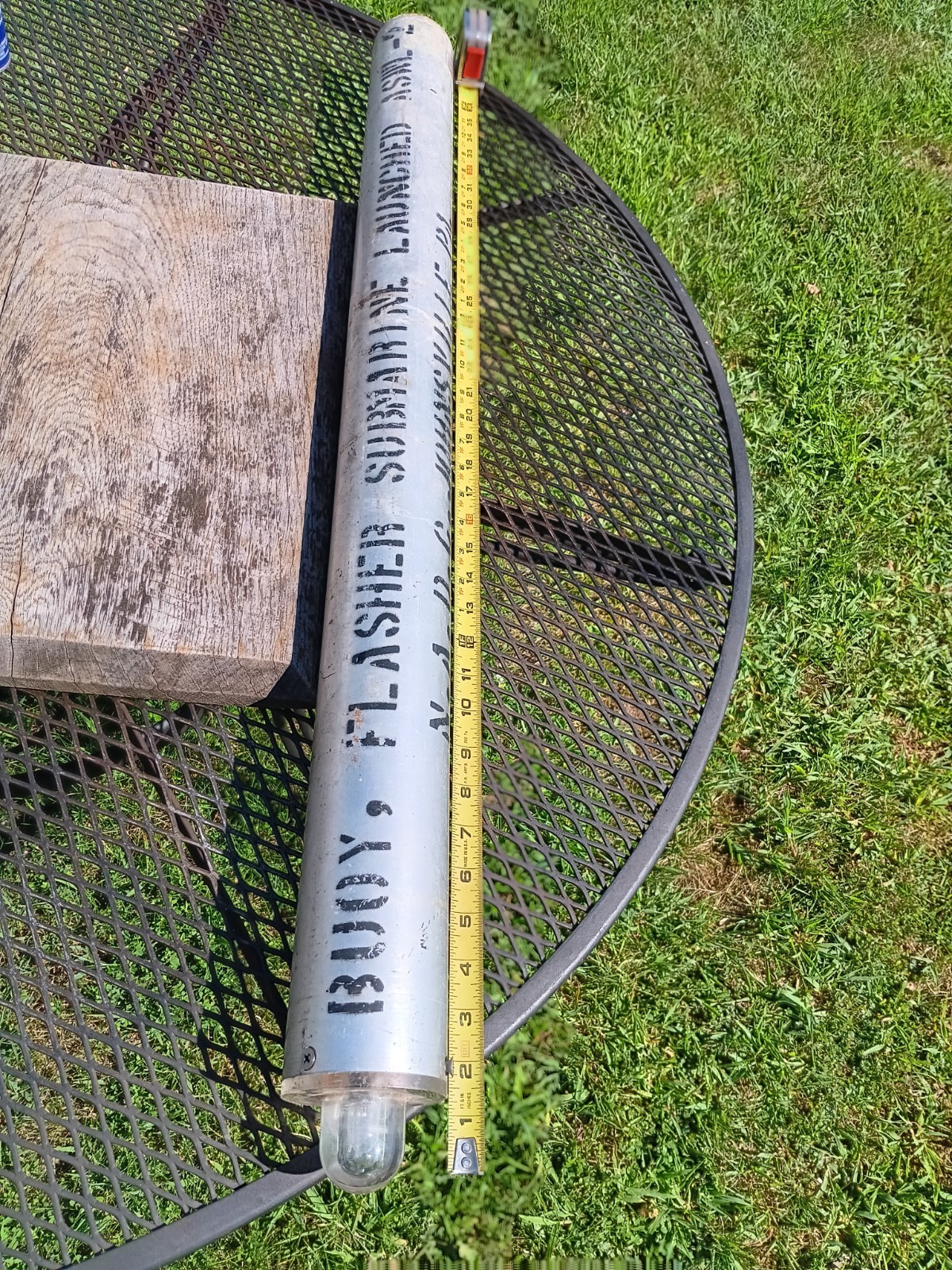 Cold War Era US Navy Submarine Communication Sonar Buoy Jonhsville PA Cold War Era US Navy Submarine Communication Sonar Buoy Jonhsville PA