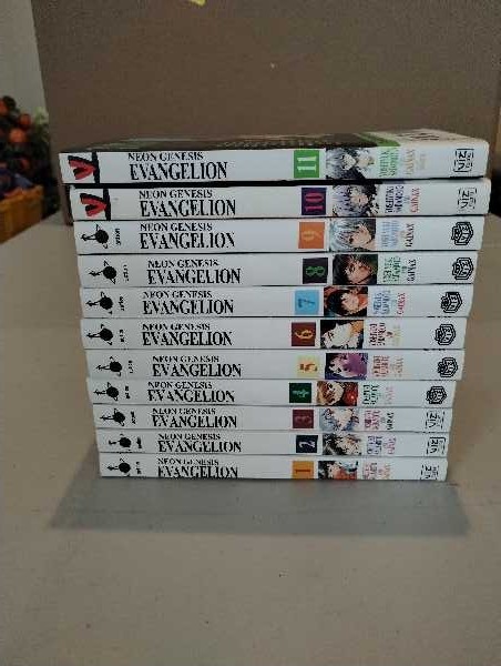 Neon Genesis Evangelion Manga Volumes 1-11 Complete Series Set Kodansha